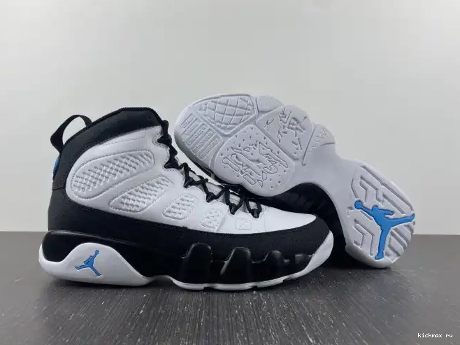 Rep Kickmax CT8019-140 Air Retro Blue Jordan University 9 0402
